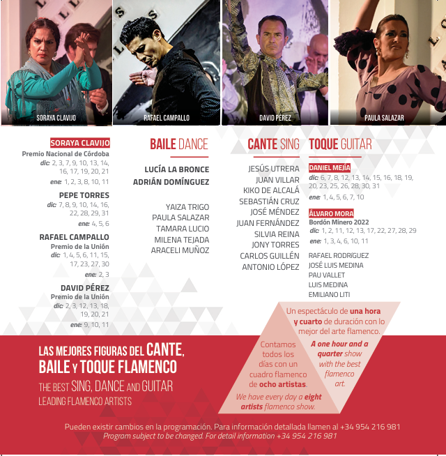 programacion dic - Inicio Flamenco Sevilla